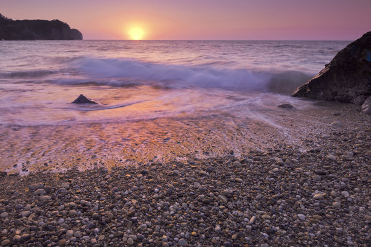 Playa de Pech&oacute;n. Cantabria.