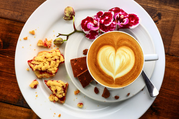 breakfast in the cafe