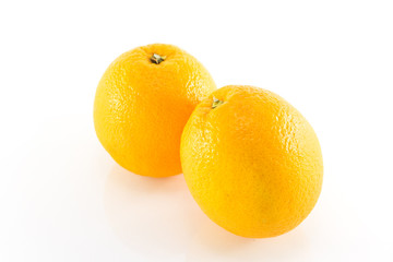 orange isolated on white