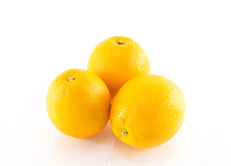 orange isolated on white