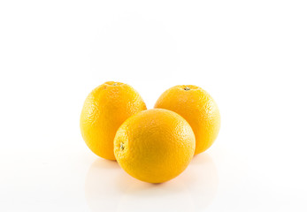 orange isolated on white