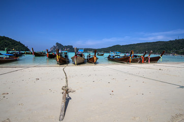 Fototapeta na wymiar Concept travel Tropical beach, Thailand