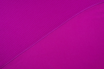 Pink sport clothing fabric