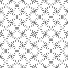 Black and white seamless pattern modern stylish.