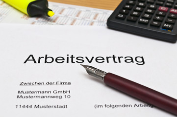 Arbeitsvertrag