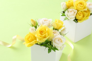 ギフト、花のアレンジ