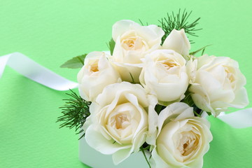 ギフト、花のアレンジ