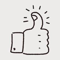 doodle good finger