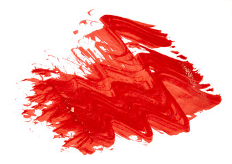 Red paint