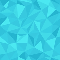 Abstract blue background with triangles