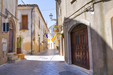 Fototapeta premium Alleyway. Acerenza. Basilicata. Italy.