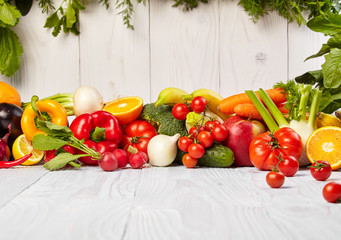 Fruit and vegetable borders