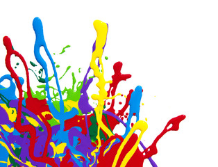 colored paint