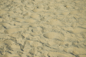 pattern of a beach in the summer