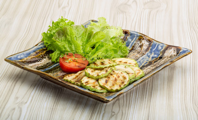 Grilled zucchini