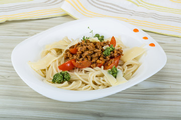 Pasta bolognese