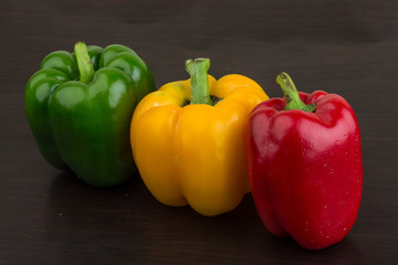 Fresh Bulgarian peppers