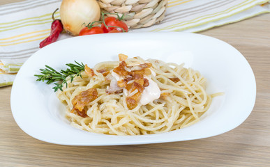 Pasta carbonara