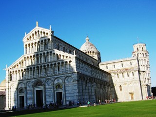 Fototapeta na wymiar Dom Santa Maria Assunta - Piazza del Duomo - Pisa - Italien