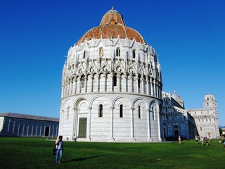 Baptistery of St John Piazza del Duomo - Pisa - Italien
