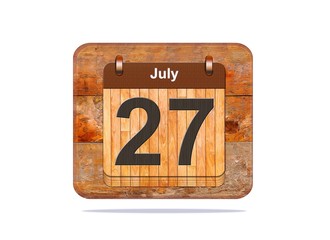 July 27.