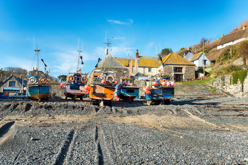 Fishing Boats at Cadgwith