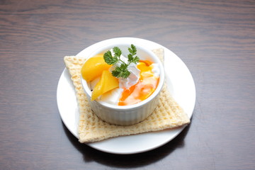 Fototapeta premium パンナコッタ