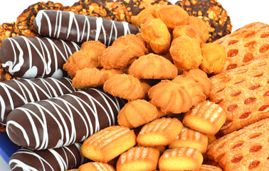 Shortbread, puffs and cookies