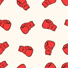 Boxing seamless gloves