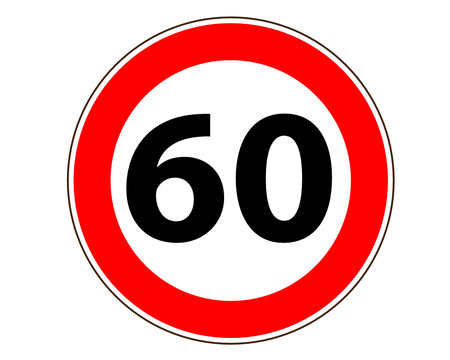 60 Verkehrszeichen symbol