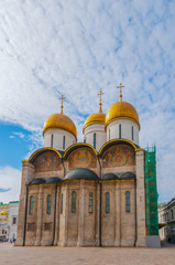 Fototapeta na wymiar Russia. Moscow. Assumption Cathedral of the Kremlin - Orthodox