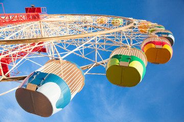 Luna park wheel arch in Sydney, Australia.