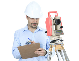 A senior man with asthma inhalator on bike at the sunset.