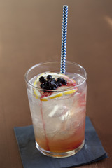 Singapore sling cocktail