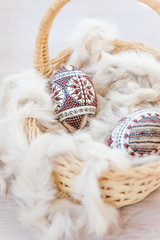 Traditional Romanian Easter eggs