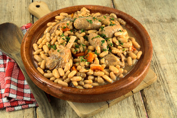 cassoulet au confit de canard