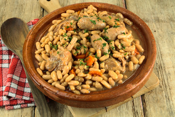 cassoulet au confit de canard
