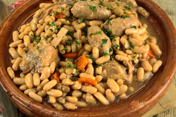 cassoulet au confit de canard