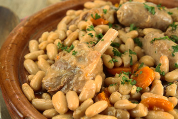 cassoulet au confit de canard