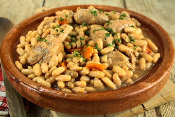 cassoulet au confit de canard