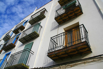 balcons en c&eacute;ramique &agrave; P&eacute;niscola