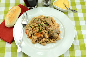 cassoulet au confit de canard