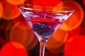 Blackberry Martini