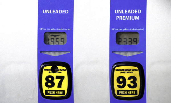 Fuel pump price under two dollars