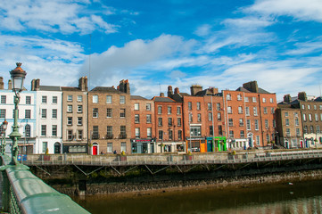 Fototapeta na wymiar Bridge in Dublin