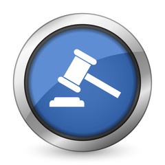 auction icon court sign verdict symbol