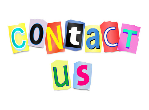 Contact us concept.