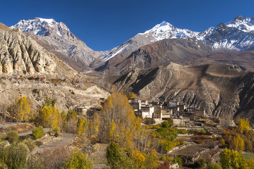view of the village Jhong