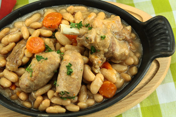 cassoulet au confit de canard