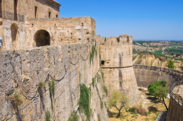 Swabian Castle of Rocca Imperiale. Calabria. Italy.